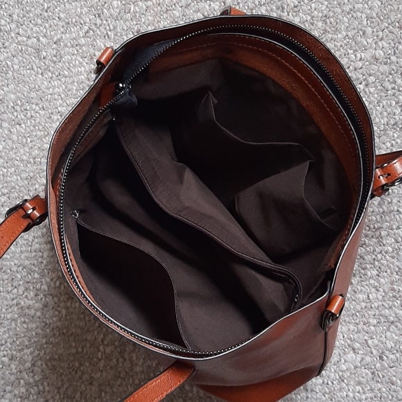 Faux Leather Tot Bag